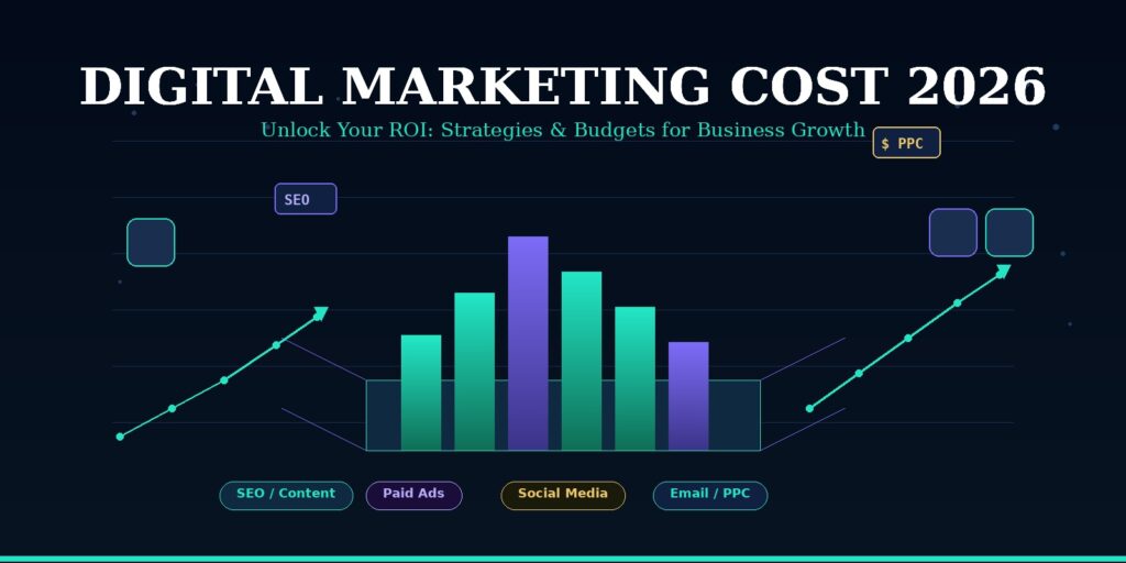 digital marketing cost 2026